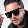 Rivet Flat Top Oversized Sunglasses - SunglassesMart