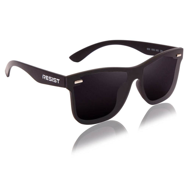 Polarized Black Wayfarer Sunglass - SunglassesMart
