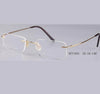 Rimless Glasses Man Points Women Titanium Optical Frames - SunglassesMart