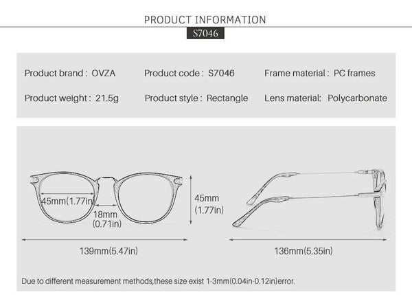 Fashion Oval Eyeglass Frame - SunglassesMart