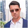 Fashion Punk Rectangle Sunglasses - SunglassesMart