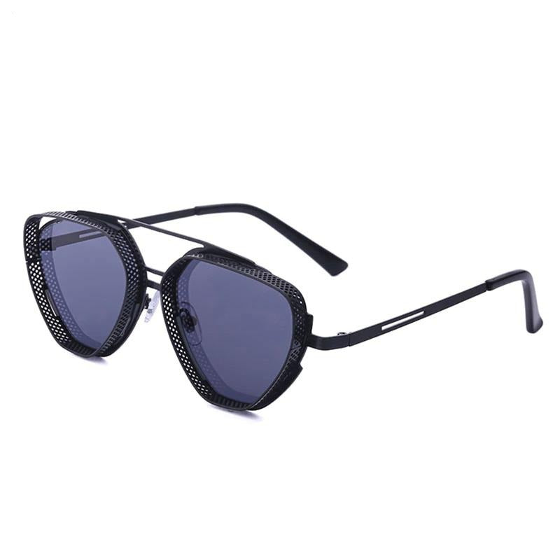 Vintage Steampunk Square Sunglasses
