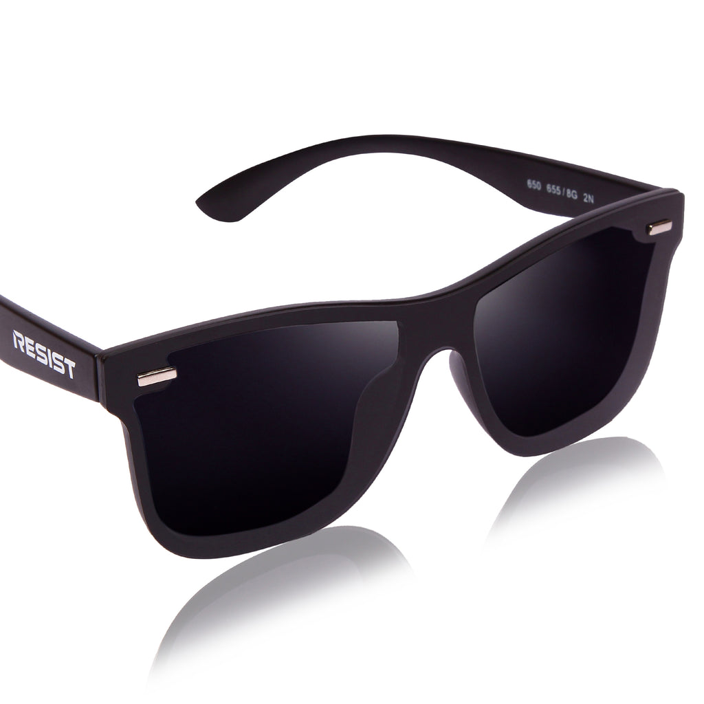 Buy Now Polarized Black Wayfarer Sunglass - SunglassesMart