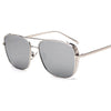 Stylish Celebrity Square Metal Sunglasses - SunglassesMart