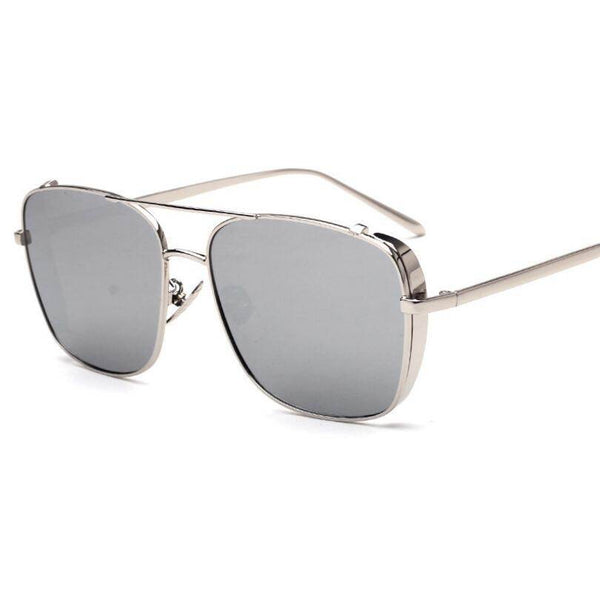 Stylish Celebrity Square Metal Sunglasses - SunglassesMart