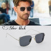 Stylish Celebrity Square Metal Sunglasses - SunglassesMart