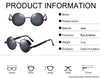 Steampunk Round Sunglasses Man Woman - SunglassesMart
