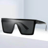 Rivet Flat Top Oversized Sunglasses - SunglassesMart