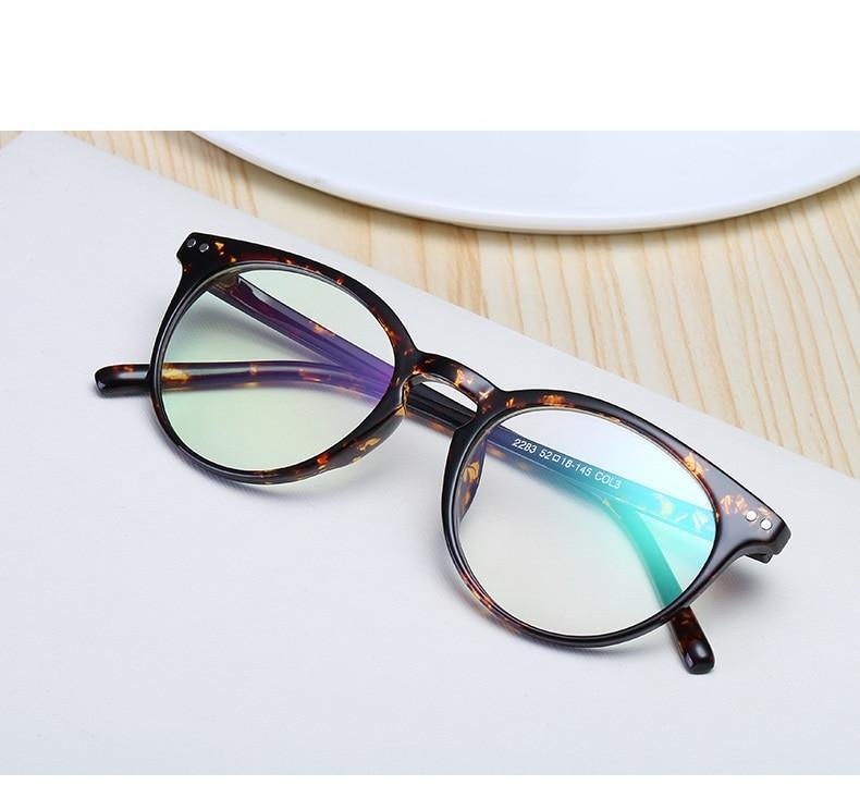 New Stylish Round Vintage Clear Lens Glasses For Men And Women -Sunglassesmart