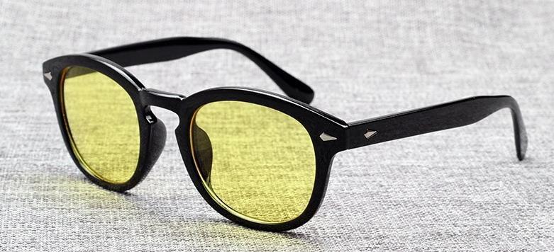 Johnny Depp Oval Sunglasses For Men -