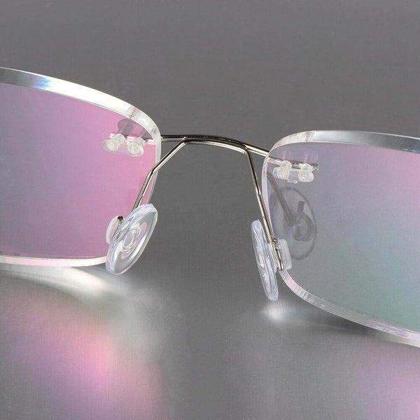 Fashion Reading Glasses Rimless Ultra-Light Frame - SunglassesMart