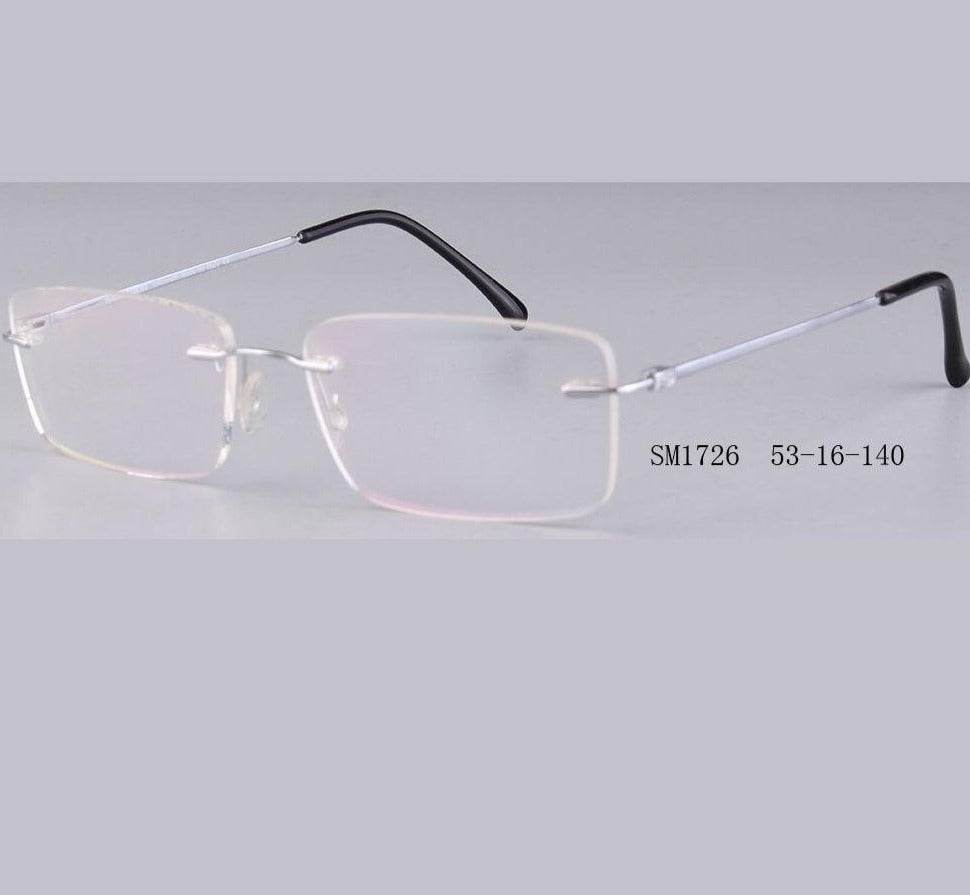 Rimless Glasses Man Points Women Titanium Optical Frames - SunglassesMart