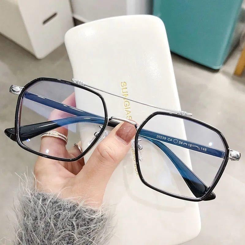 Hexagon Anti-blue Light Eyeglasses