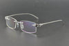 Rimless Titanium Leopard Spectacles Eyewear - SunglassesMart