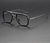 Retro Frame Vintage Square Prescription Eyeglasses - SunglassesMart