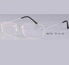 Rimless Glasses Man Points Women Titanium Optical Frames - SunglassesMart