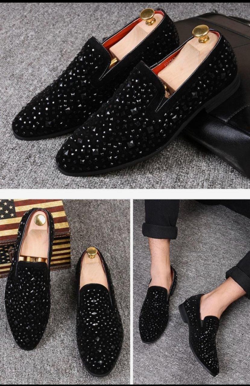 Buy Now Fashion Premium Studded Moccasins Casual And Party Wear Suede Shoes For Men- Sunglassesmart
