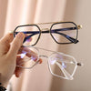 Hexagon Anti-blue Light Eyeglasses - SunglassesMart