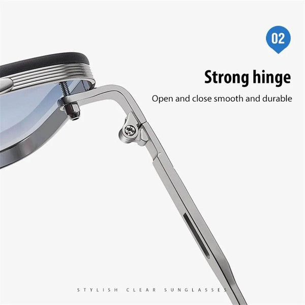 Edgy Elegance Square Sunglass - SunglassesMart