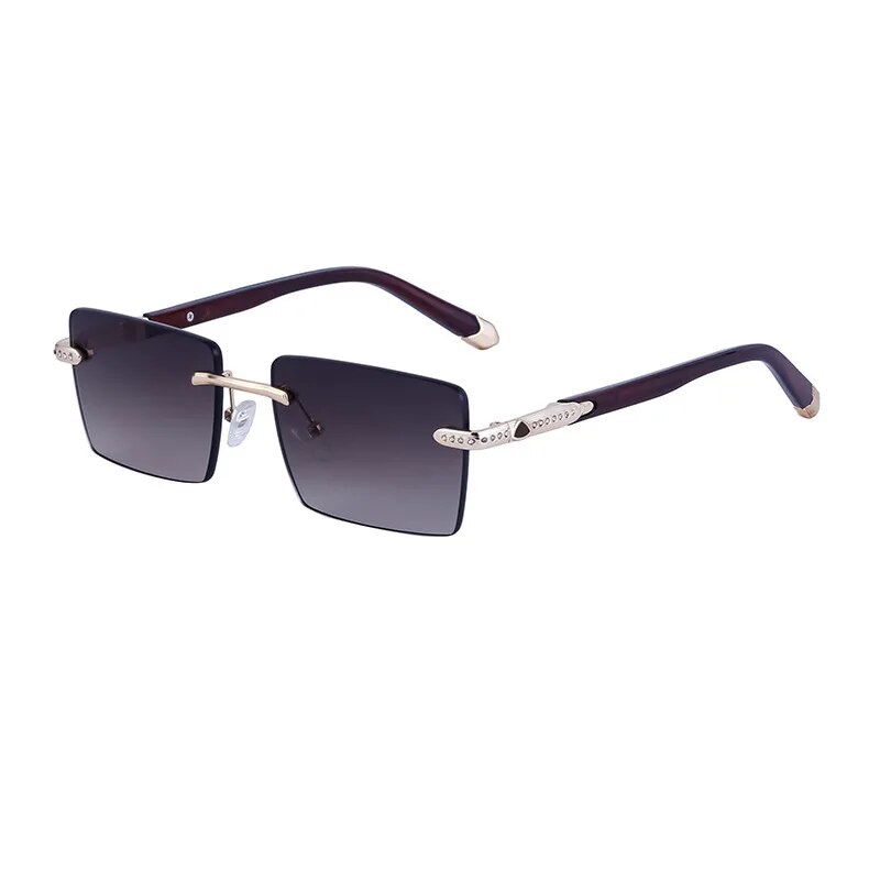 Sunglassesmart Stylish Rimless Sunglasses - Perfect for Men