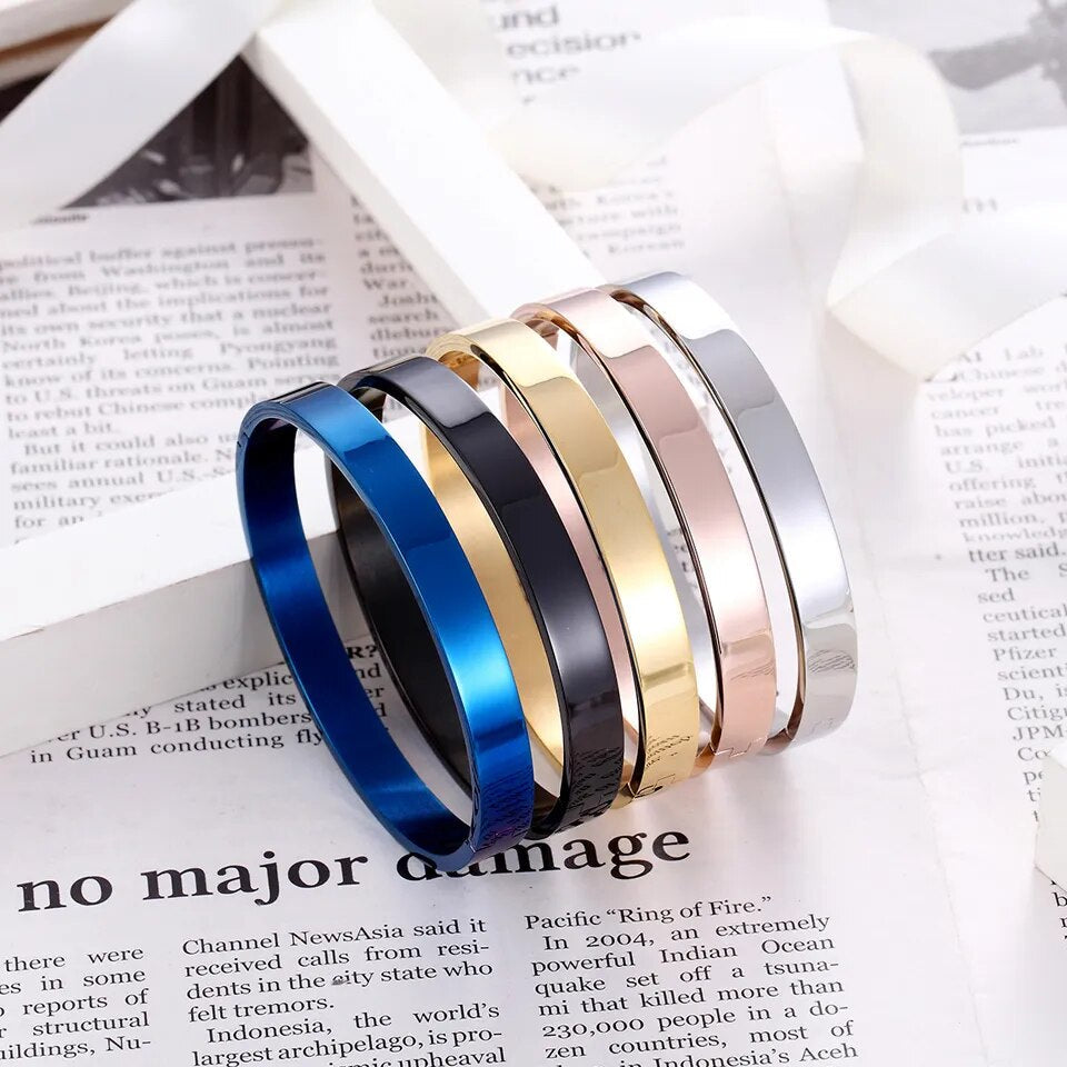 Blue Love Elegance Cuff Bracelet