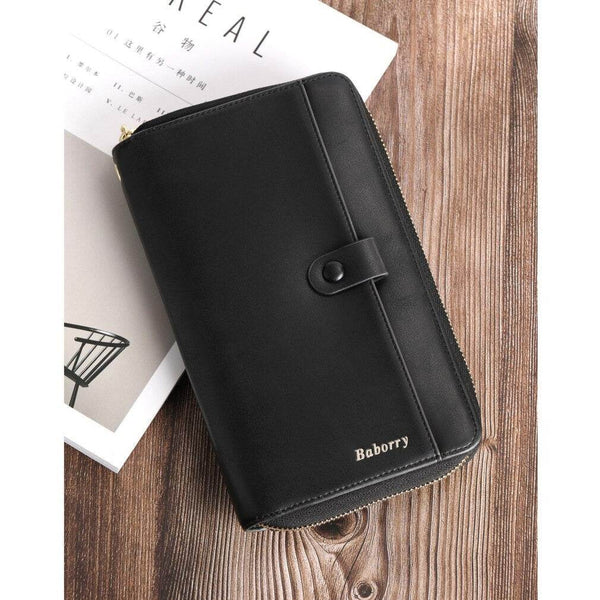 Buy Long Zipper Wallet Large Capacity Clutch Cell Phone Card Holders-JM - SunglassesMart