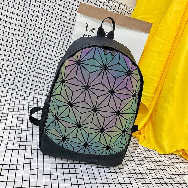 Buy Women's Backpack Bag Plaid Holographic Fashion Handbags Mini Women -Sunglassesmart.com - SunglassesMart