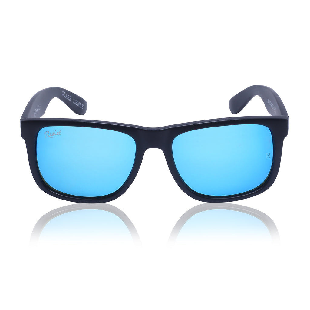 Buy Designer Oversize Square Black wayfarer Sunglasses For Men-SunglassesMart