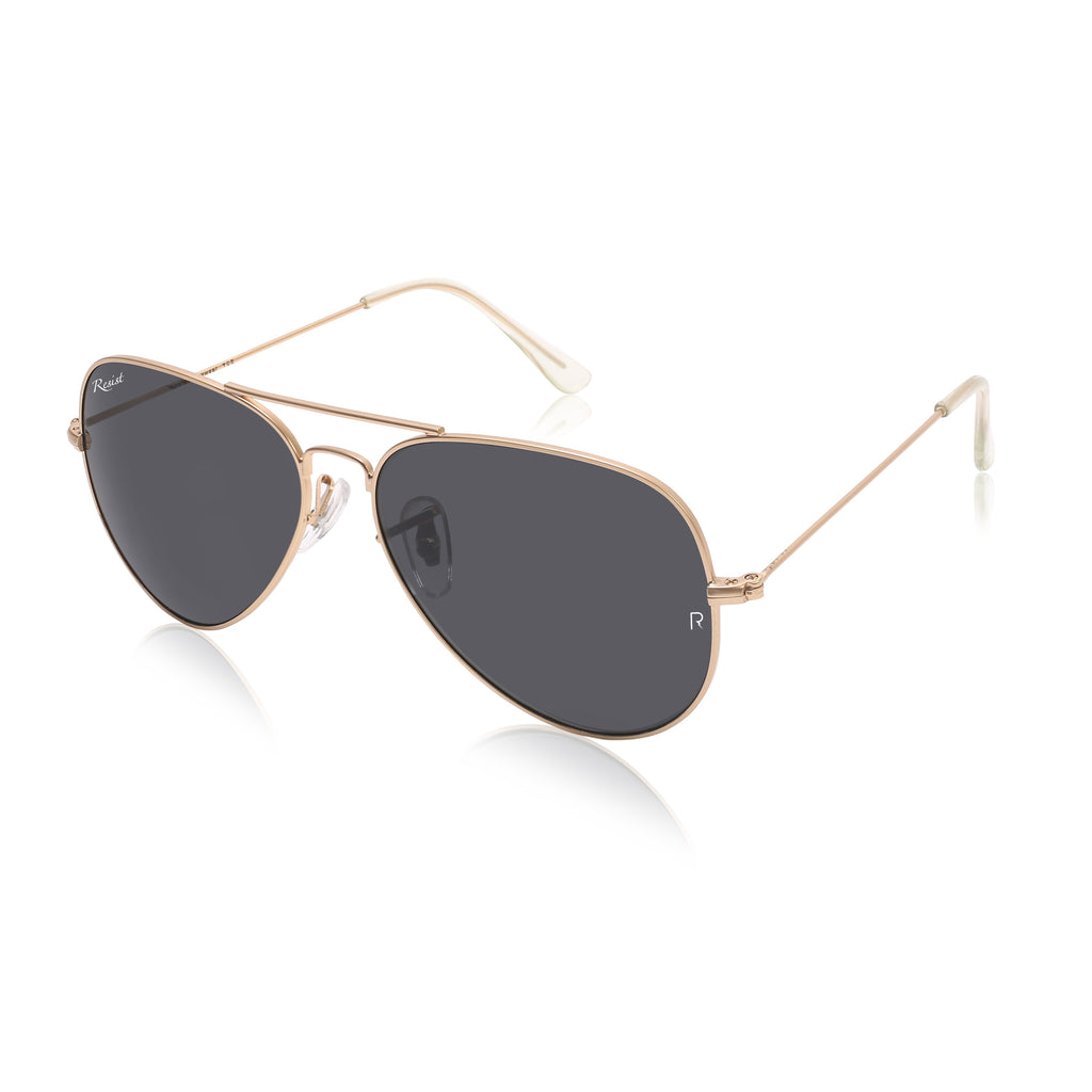 Buy Designer Black Aviator Sunglasses For Men Women-SunglassesMart