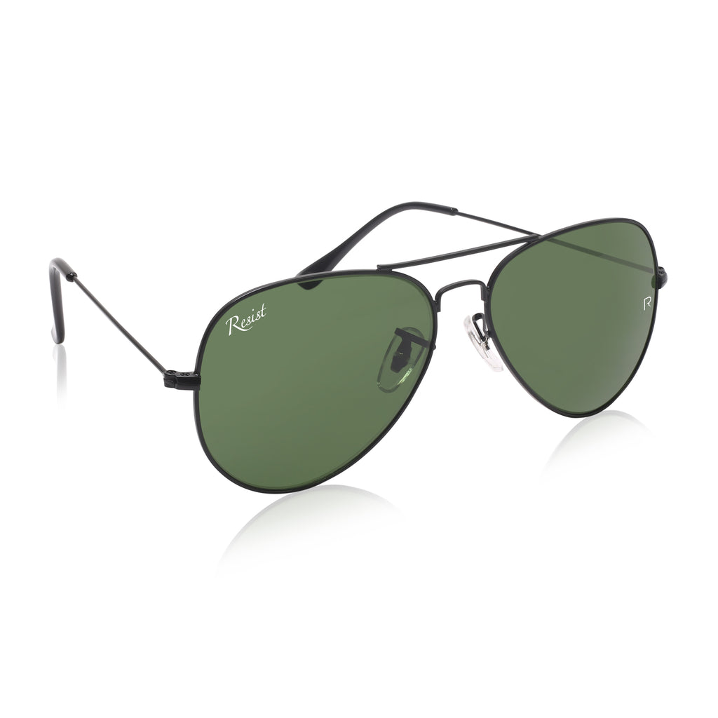 Andrew Pilot Green Sunglasses
