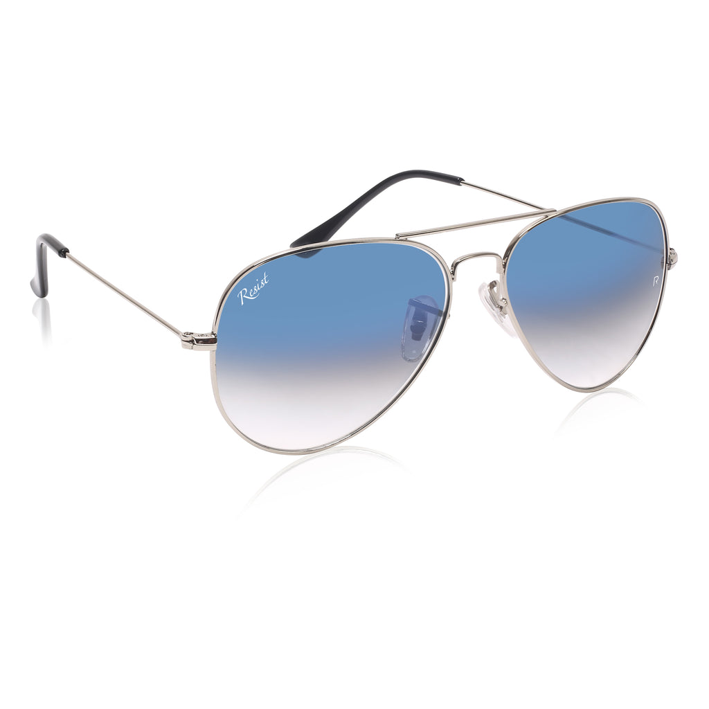 Buy Designer Blue Gradient Aviator Sunglasses For Men Women-SunglassesMart