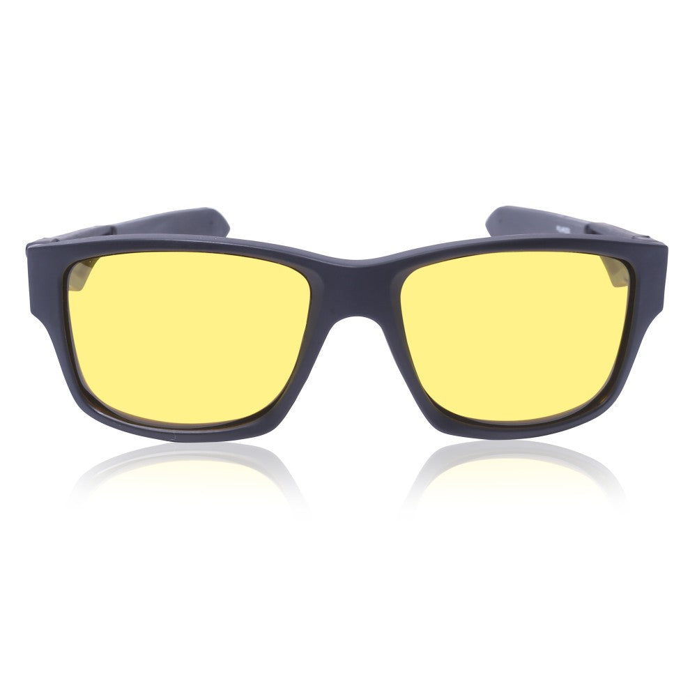Buy Yellow Square Polarized Wayfarer Sunglasses For Men-SunglassesMart