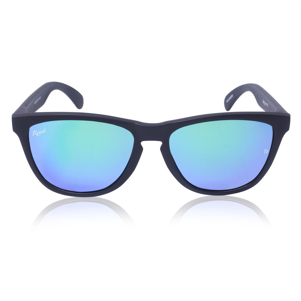 Buy Designer Black Square Polarized Lens Wayfarer Sunglasses For Men-SunglassesMart