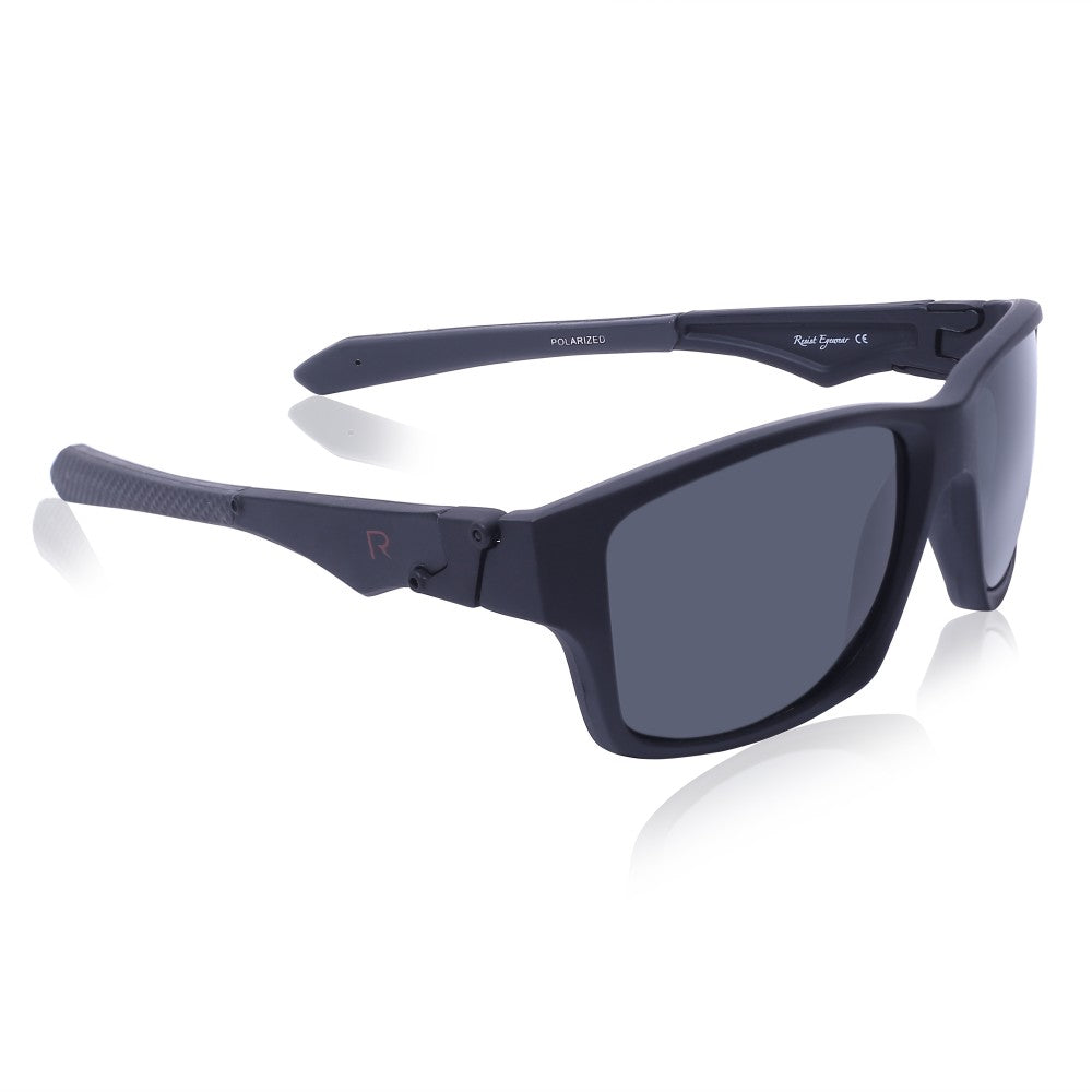Buy Stylish Black Square Polarized Wayfarer Sunglasses For Men-SunglassesMart