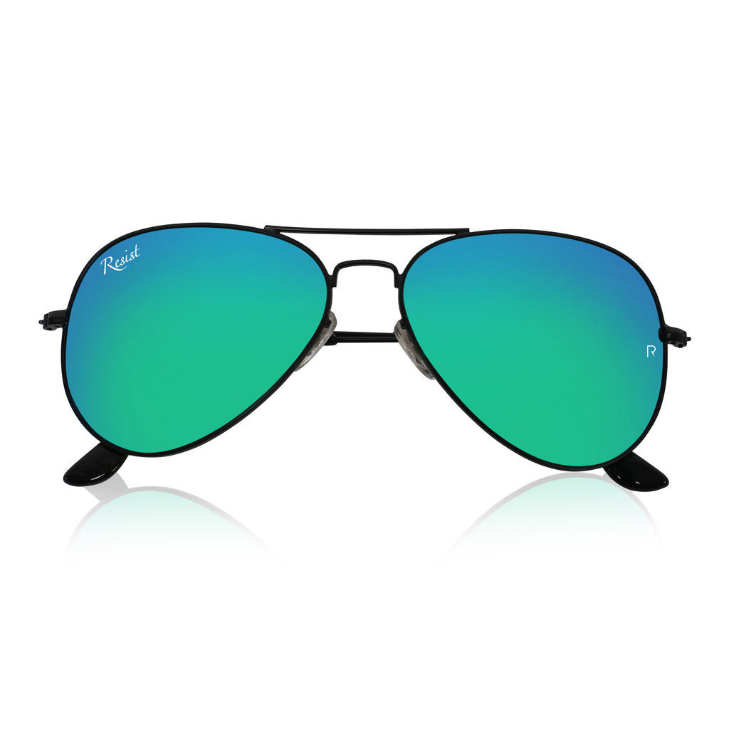 Buy Designer Green Mercury Mirrored Aviator Sunglasses For Men-SunglassesMart