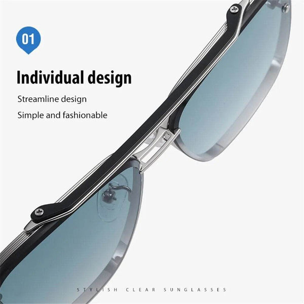 Edgy Elegance Square Sunglass - SunglassesMart