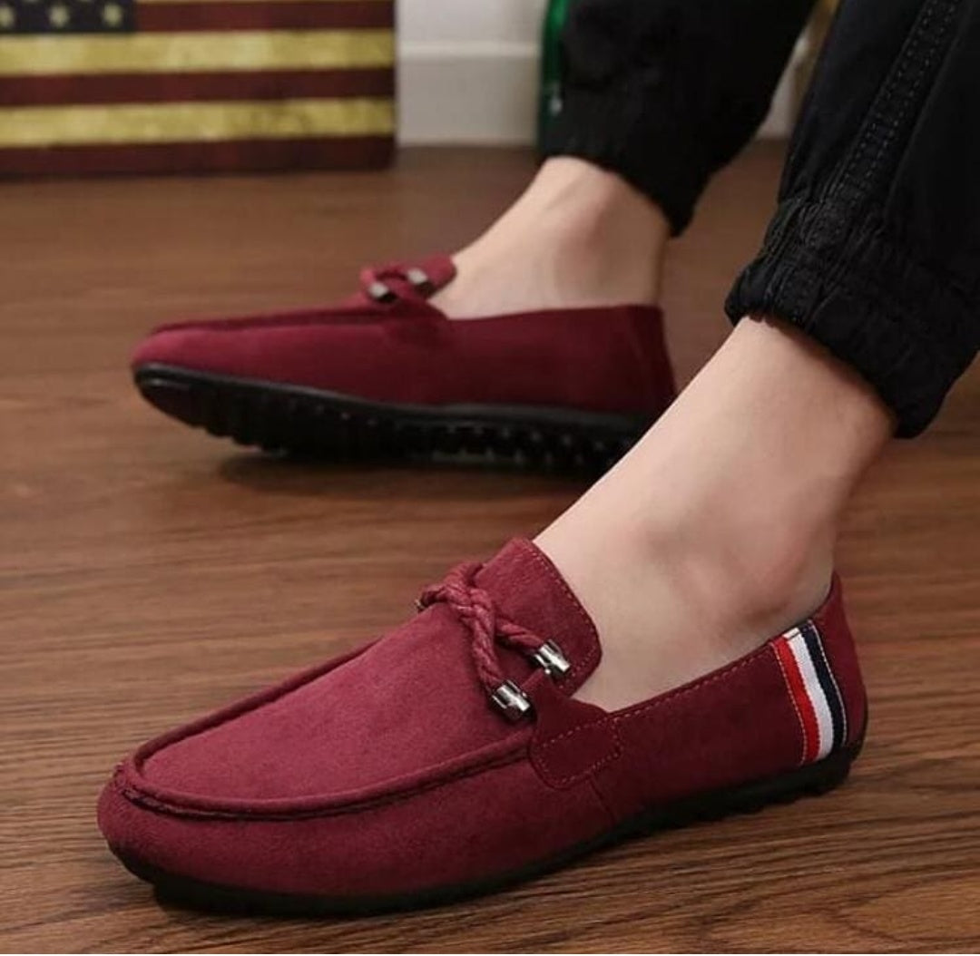 Stylish Men Suede Shoes Fashion Business And Partywear Loafer -Sunglassesmart