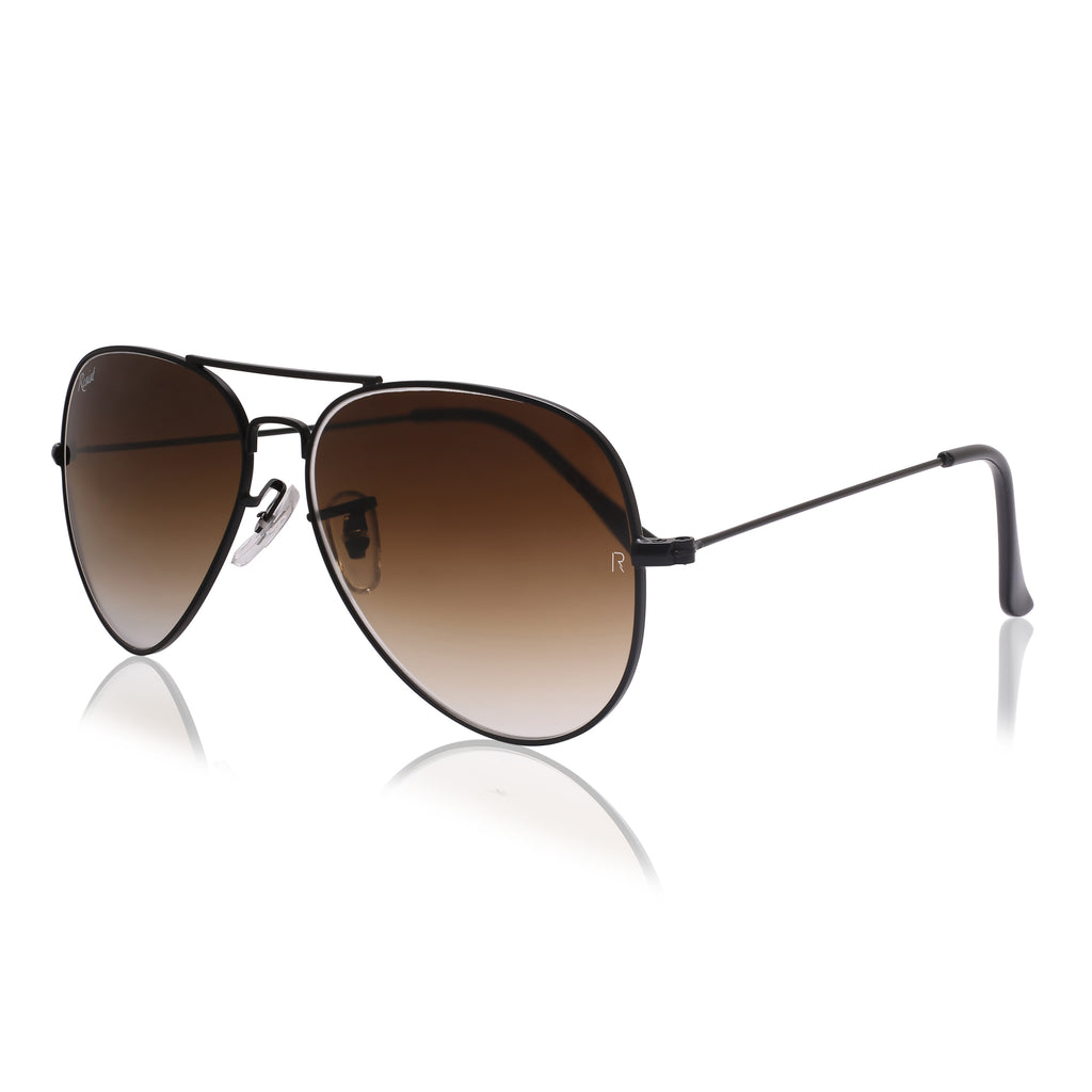 Buy Designer Brown Gradient aviator Sunglasses For Men-SunglassesMart