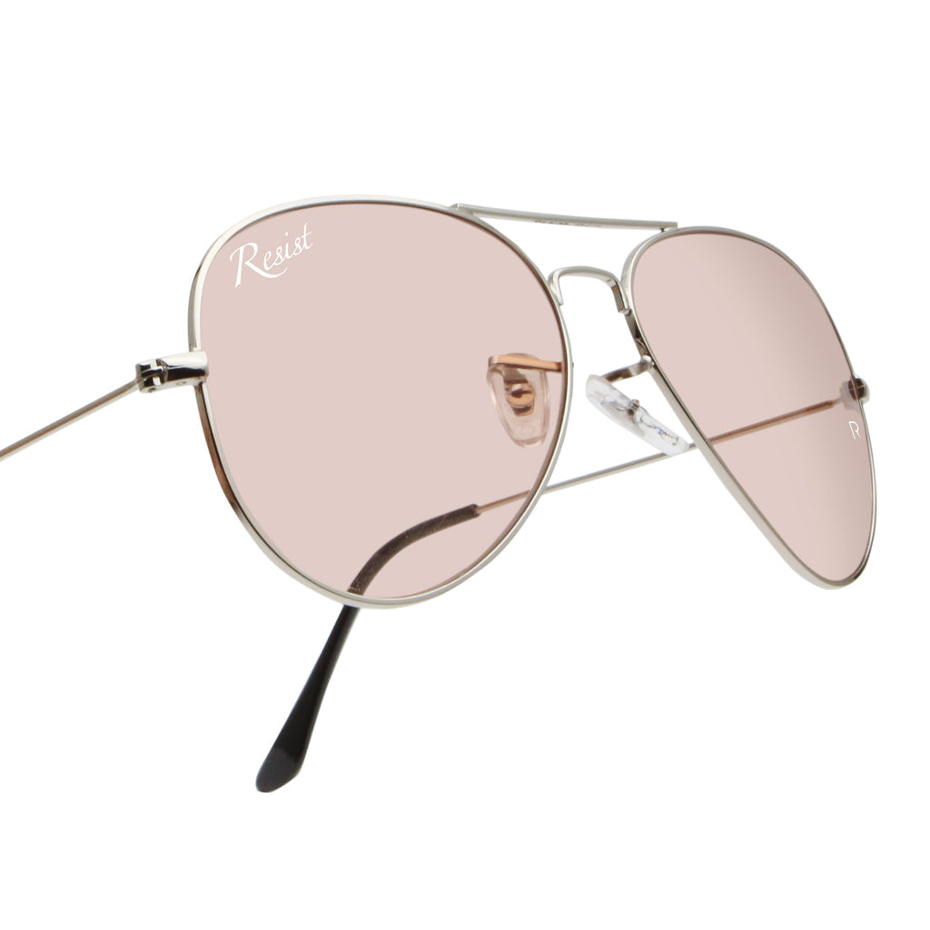 ﻿Buy Designer Pink Candy Night Day Vision Aviator Sunglasses For Women-SunglassesMart