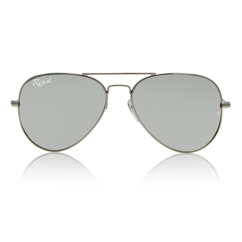 Green Blaze Aviator For Men And Women Sunglasses-FunkyTradition