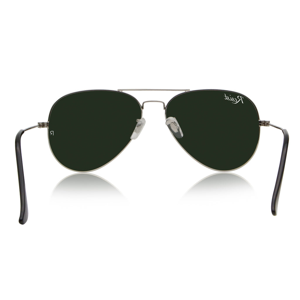 Buy Designer Silver Mercury Mirrored Aviator Sunglasses For Women-SunglassesMart