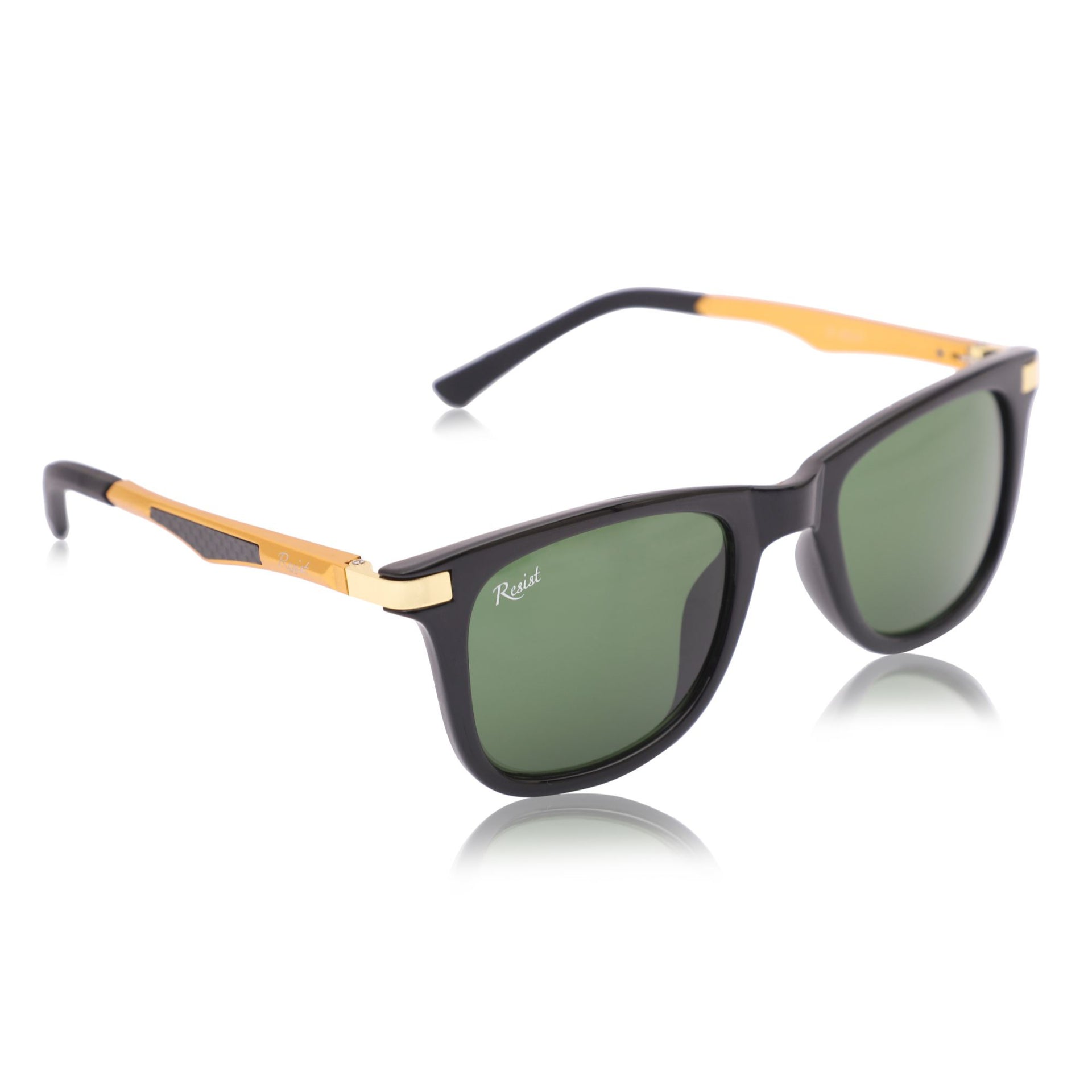 Buy Gansta Aviator Wayfarer Full-Frame Green Sunglasses ,Men ,Pack Of  2(GN11124-GN11125-Blk-G15) Online at Best Prices in India - JioMart.