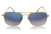 Gradient Rectangle Sunglasses - SunglassesMart