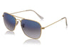 Gradient Rectangle Sunglasses - SunglassesMart