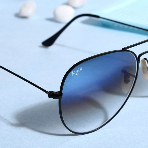 Pilot Blue Gradient Sunglasses - SunglassesMart