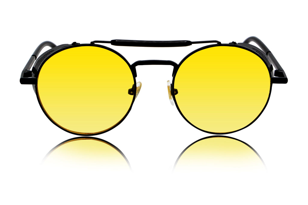 Buy Designer Steampunk Round Sunglasses For Men Women-SunglassesMart