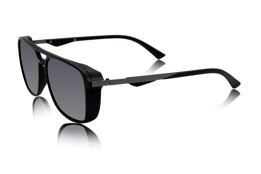 Buy Stylish Black Rectangle Sunglasses For Men-SunglassesMart