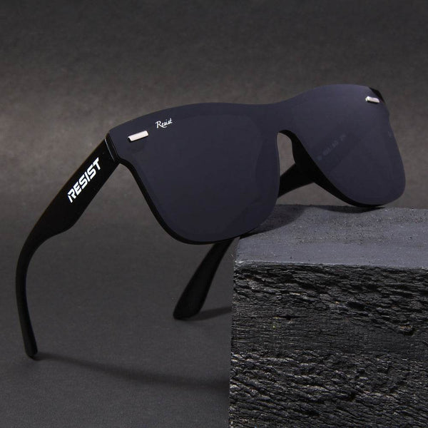 Polarized Black Wayfarer Sunglass - SunglassesMart