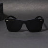 Polarized Black Macho Wayfarer - SunglassesMart