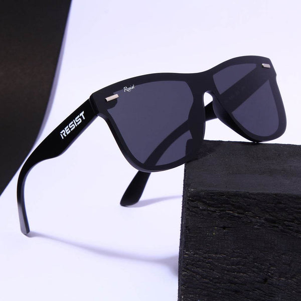 Polarized Black Wayfarer Sunglass - SunglassesMart